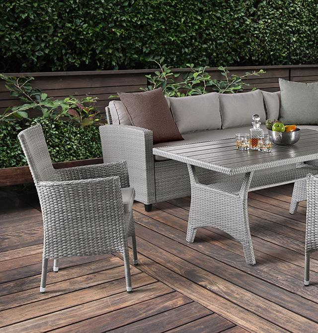 Kimara 3 & 5 Piece. Patio Dining Set