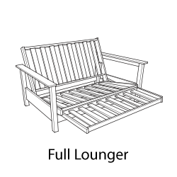 Futon Frame Corona - Couch Potato Furniture & Mattress (CA) - Multi Location