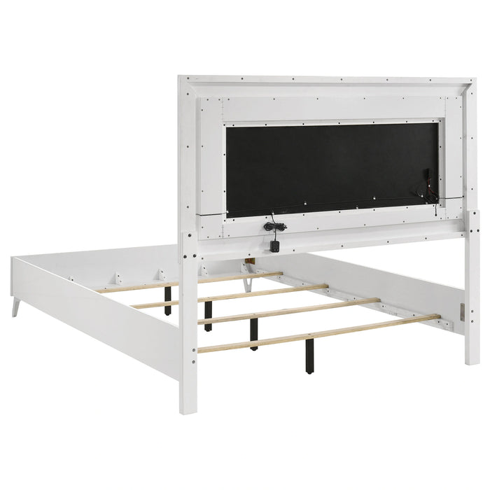Cassia Panel Bed with LED Lighting
