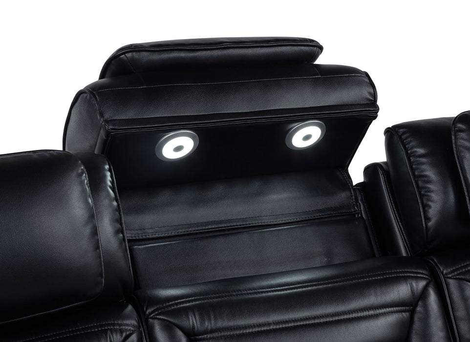 Zuma Dual Power Reclining Sofa Set