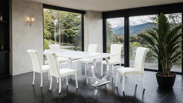 Holbaek 5 Pc 80" Dining Table Set