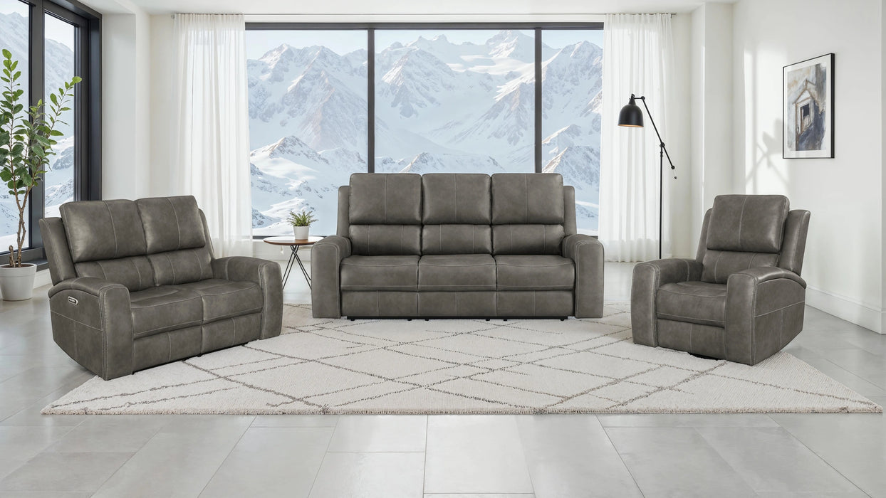 Brickston Triple Power Reclining Loveseat
