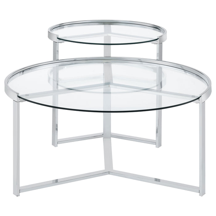Delia Nesting Coffee Table - Couch Potato Furniture & Mattress (CA) - Multi Location