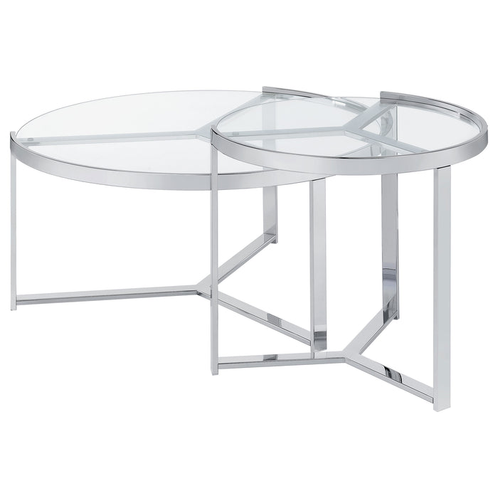 Delia Nesting Coffee Table - Couch Potato Furniture & Mattress (CA) - Multi Location