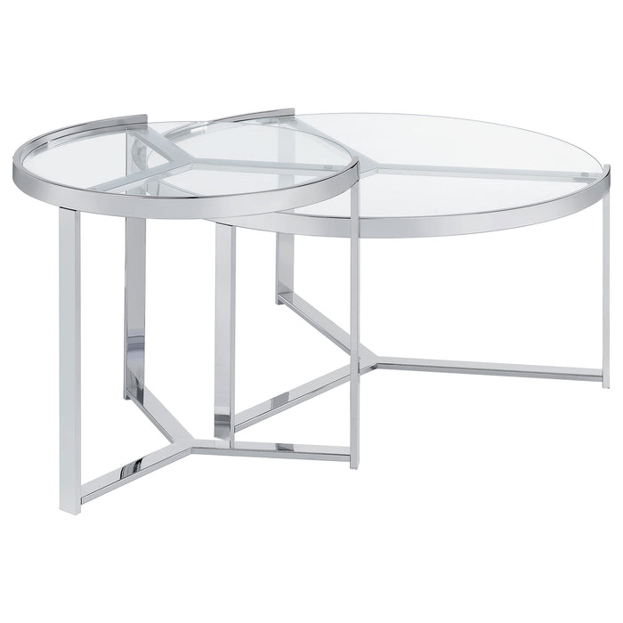 Delia Nesting Coffee Table - Couch Potato Furniture & Mattress (CA) - Multi Location