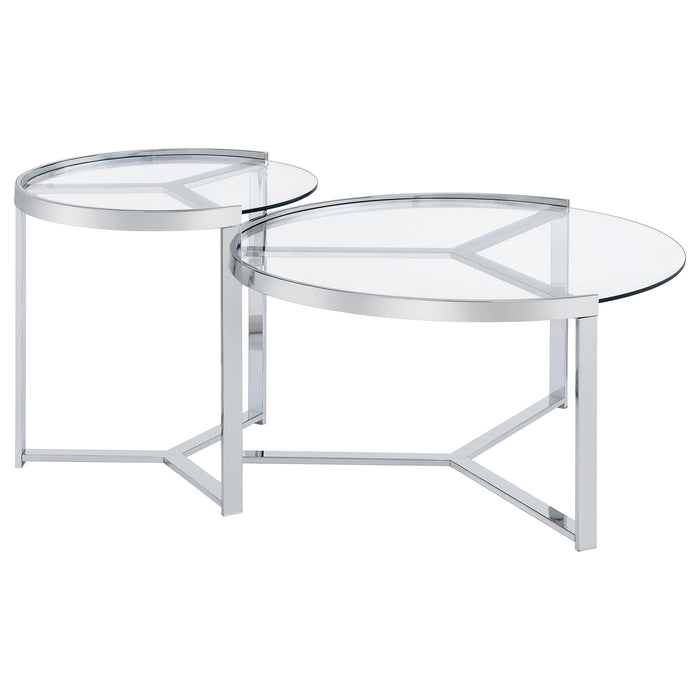 Delia Nesting Coffee Table - Couch Potato Furniture & Mattress (CA) - Multi Location