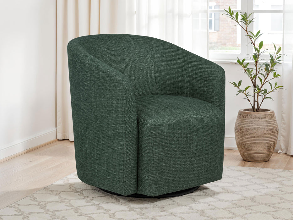 Mossbrook Swivel Accent Chair