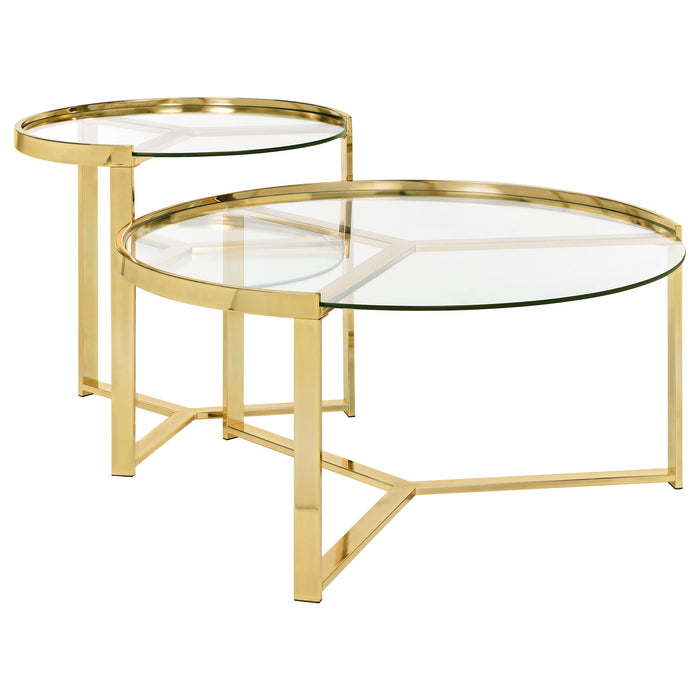 Delia Nesting Coffee Table - Couch Potato Furniture & Mattress (CA) - Multi Location