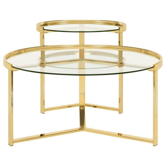 Delia Nesting Coffee Table - Couch Potato Furniture & Mattress (CA) - Multi Location