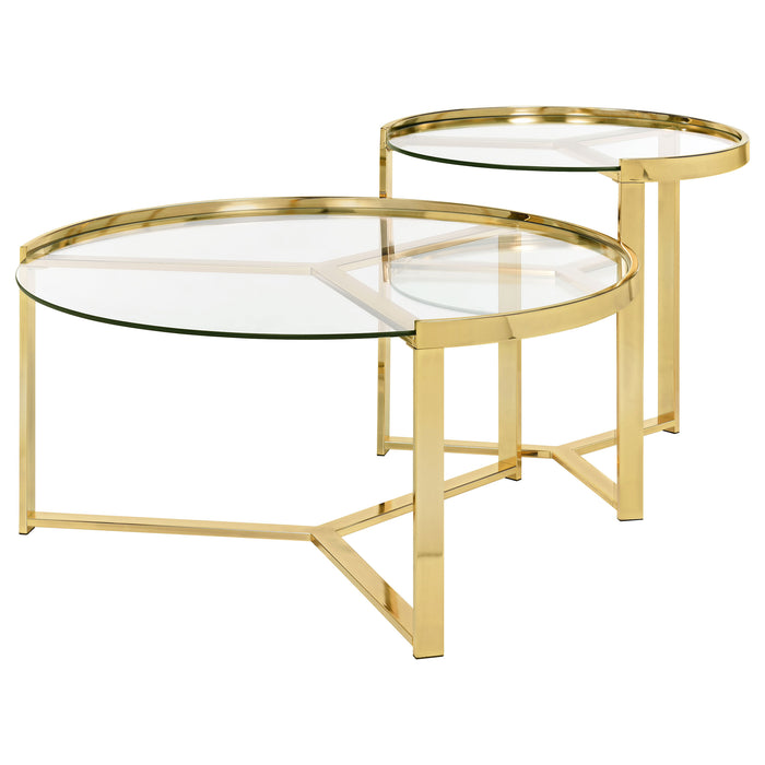Delia Nesting Coffee Table - Couch Potato Furniture & Mattress (CA) - Multi Location