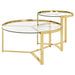 Delia Nesting Coffee Table - Couch Potato Furniture & Mattress (CA) - Multi Location