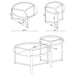 Delia Nesting Coffee Table - Couch Potato Furniture & Mattress (CA) - Multi Location