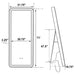 Glendora Standing Mirror - Couch Potato Furniture & Mattress (CA) - Multi Location