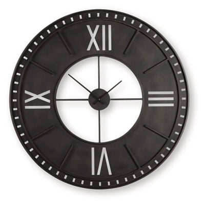 Lytle Wall Clock - Couch Potato Furniture & Mattress (CA) - Multi Location