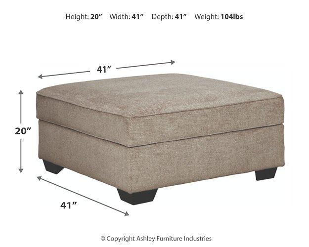 Bovarian Ottoman - Couch Potato Furniture & Mattress (CA) - Multi Location
