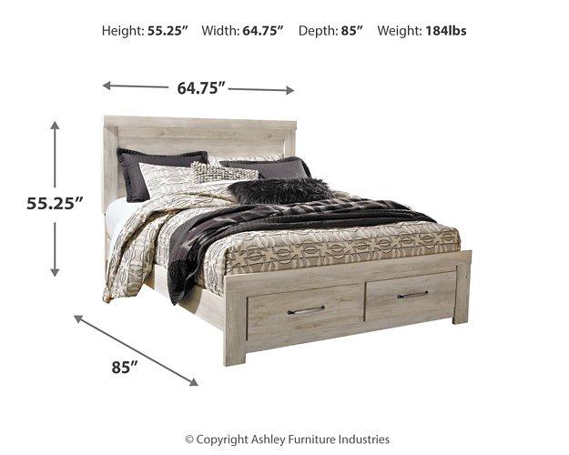 Bellaby Bed with 2 Storage Drawers - Couch Potato Furniture & Mattress (CA) - Multi Location