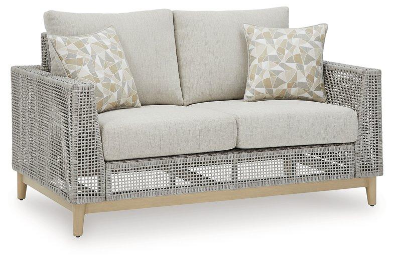 Seton Creek Outdoor Seating Set - Couch Potato Furniture & Mattress (CA) - Multi Location