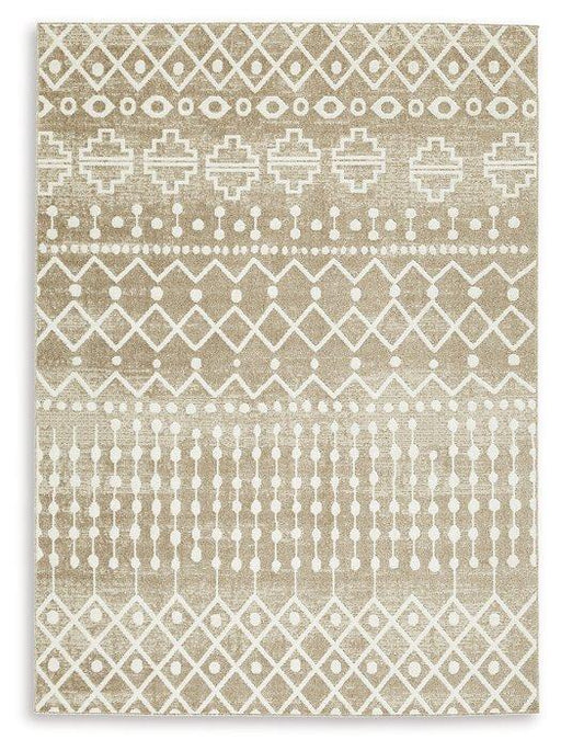Bunchly 4'11" x 7'2" Washable Rug - Couch Potato Furniture & Mattress (CA) - Multi Location
