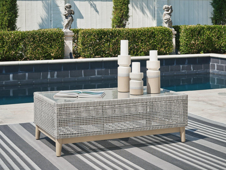 Seton Creek Outdoor Upholstery Set - Couch Potato Furniture & Mattress (CA) - Multi Location