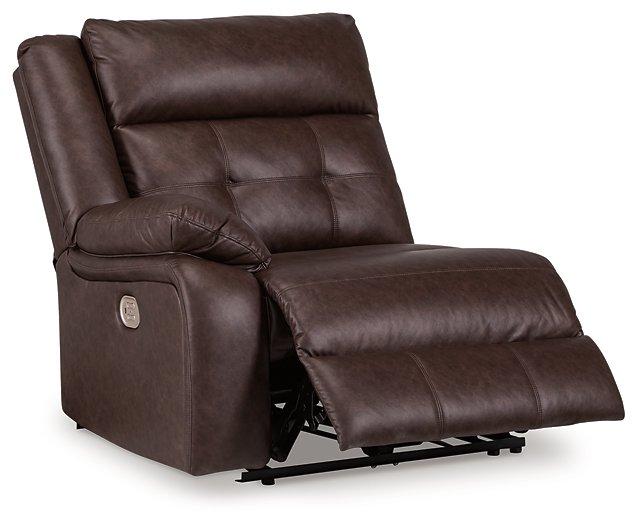 Punch Up Power Reclining Sectional Loveseat with Console