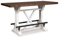 Valebeck Counter Height Dining Table - Couch Potato Furniture & Mattress (CA) - Multi Location