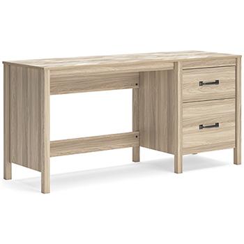 Battelle 60" Home Office Desk with Return - Couch Potato Furniture & Mattress (CA) - Multi Location