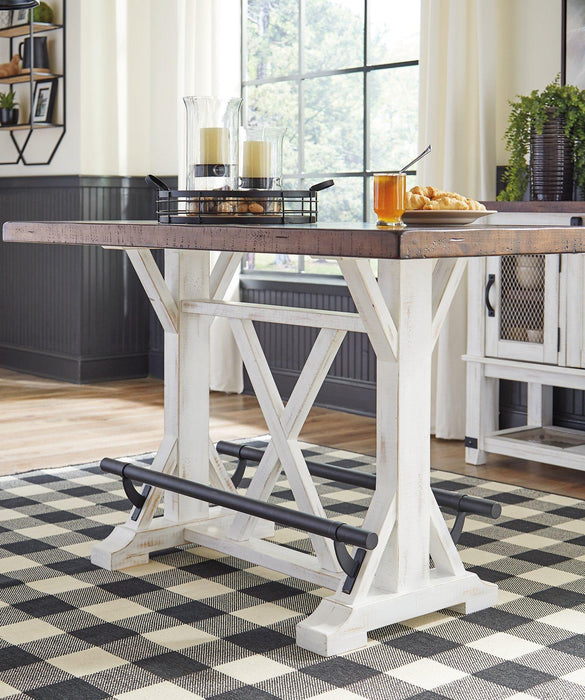 Valebeck Counter Height Dining Table - Couch Potato Furniture & Mattress (CA) - Multi Location
