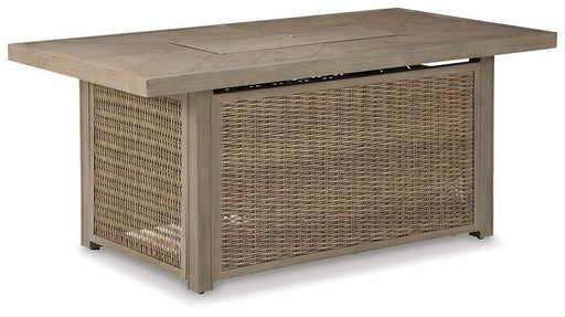 Beachcroft Outdoor Fire Pit Table - Couch Potato Furniture & Mattress (CA) - Multi Location