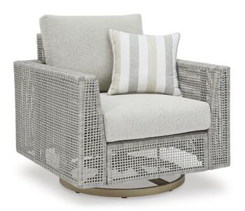 Seton Creek Outdoor Seating Set - Couch Potato Furniture & Mattress (CA) - Multi Location