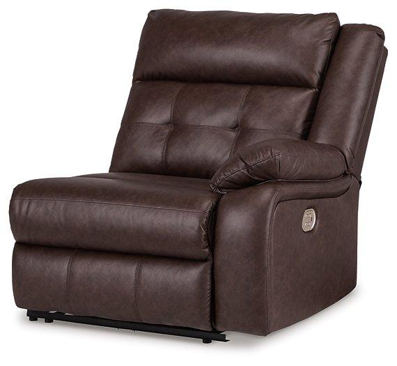 Punch Up Power Reclining Sectional Loveseat with Console