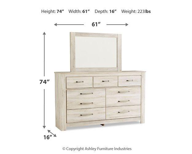 Bellaby Dresser and Mirror - Couch Potato Furniture & Mattress (CA) - Multi Location