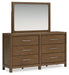 Cabalynn Dresser and Mirror - Couch Potato Furniture & Mattress (CA) - Multi Location