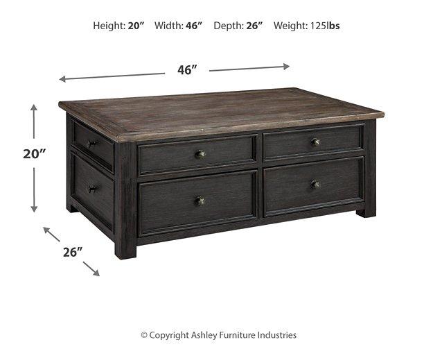 Tyler Creek Occasional Table Set - Couch Potato Furniture & Mattress (CA) - Multi Location