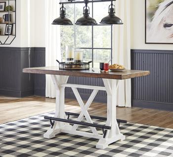 Valebeck Counter Height Dining Table - Couch Potato Furniture & Mattress (CA) - Multi Location