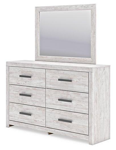 Cayboni Dresser and Mirror - Couch Potato Furniture & Mattress (CA) - Multi Location