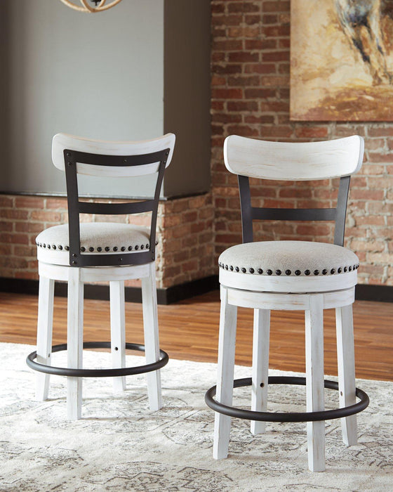 Valebeck Counter Height Bar Stool - Couch Potato Furniture & Mattress (CA) - Multi Location