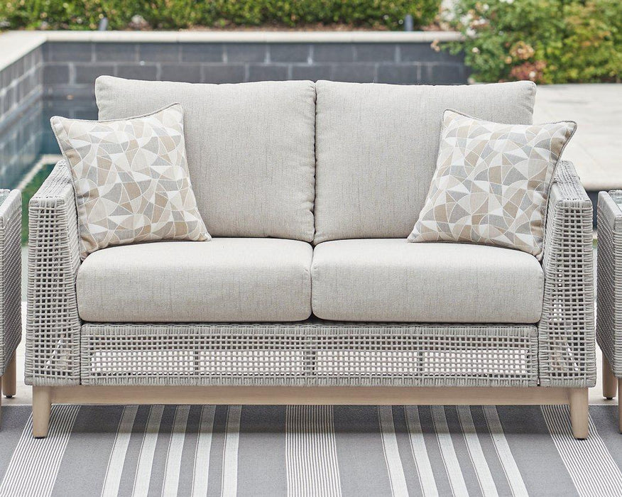 Seton Creek Outdoor Seating Set - Couch Potato Furniture & Mattress (CA) - Multi Location