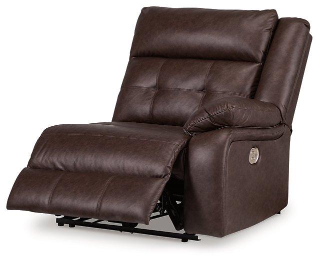 Punch Up Power Reclining Sectional Loveseat with Console