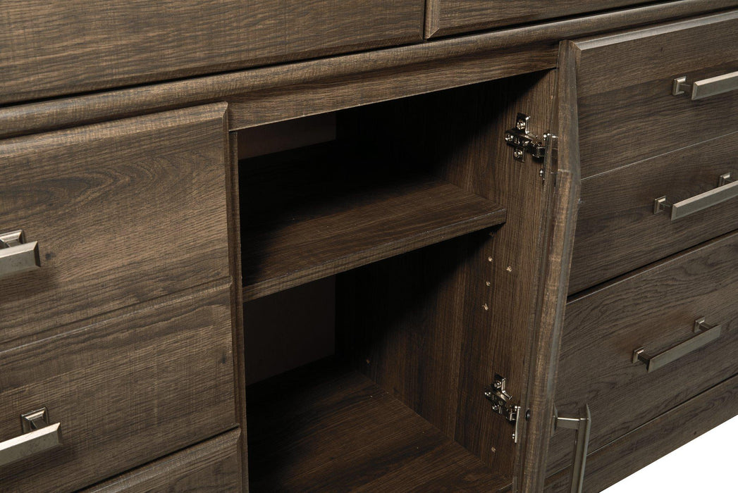 Juararo Dresser and Mirror - Couch Potato Furniture & Mattress (CA) - Multi Location