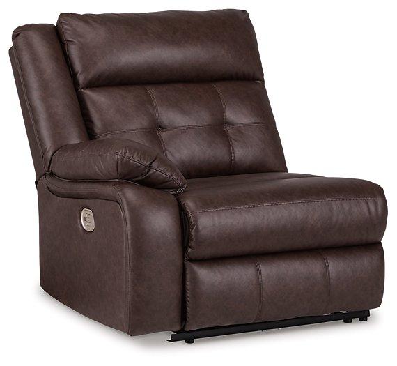 Punch Up Power Reclining Sectional Loveseat with Console