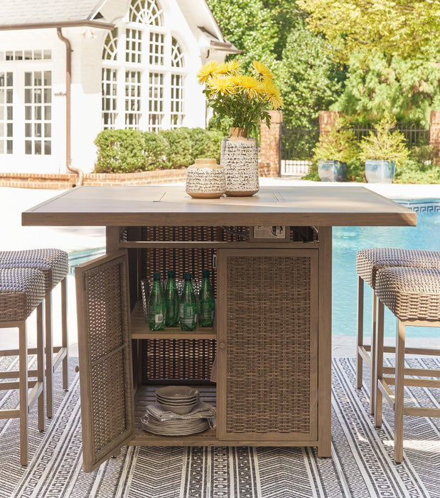 Walton Bridge Outdoor Dining Set - Couch Potato Furniture & Mattress (CA) - Multi Location