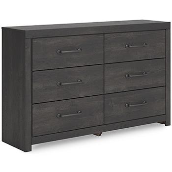 Hollivern Dresser and Mirror - Couch Potato Furniture & Mattress (CA) - Multi Location