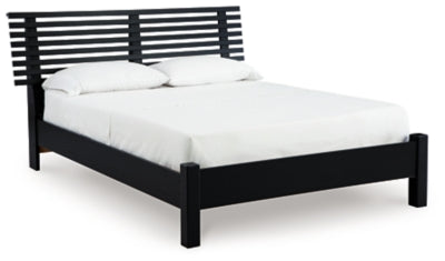 Danziar Slat Bed - Couch Potato Furniture & Mattress (CA) - Multi Location