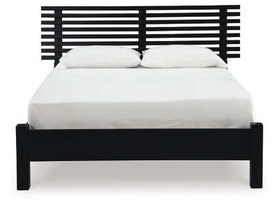 Danziar Slat Bed - Couch Potato Furniture & Mattress (CA) - Multi Location