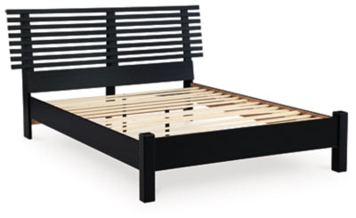 Danziar Slat Bed - Couch Potato Furniture & Mattress (CA) - Multi Location