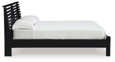 Danziar Slat Bed - Couch Potato Furniture & Mattress (CA) - Multi Location