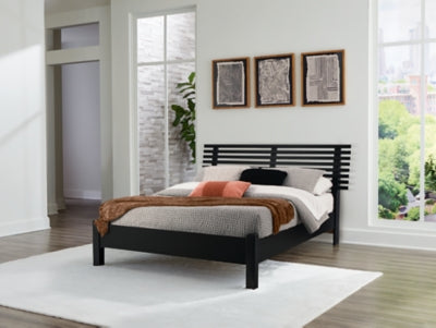 Danziar Slat Bed - Couch Potato Furniture & Mattress (CA) - Multi Location