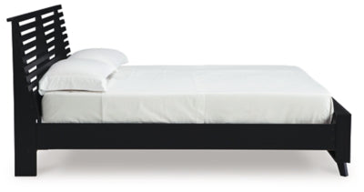 Danziar Slat Bed - Couch Potato Furniture & Mattress (CA) - Multi Location
