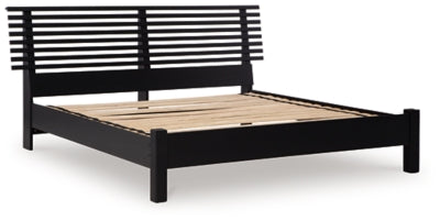 Danziar Slat Bed - Couch Potato Furniture & Mattress (CA) - Multi Location