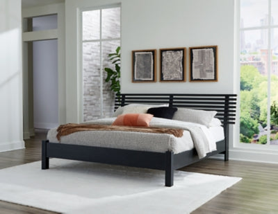 Danziar Slat Bed - Couch Potato Furniture & Mattress (CA) - Multi Location